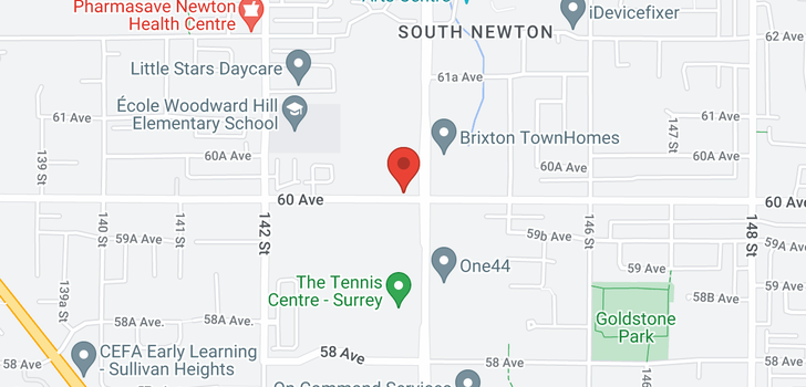 map of 45 14377 60 AVENUE